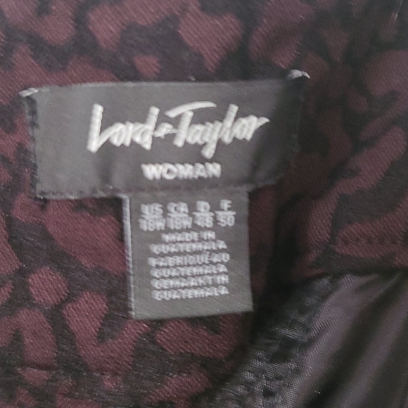 Lord and Taylor dark cheeta print pants - Picture 2 of 2